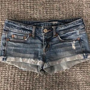 American Eagle Distressed Shorts